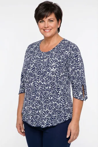 Bluza sa šarenim uzorcima