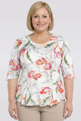 Bluza sa šarenim uzorkom