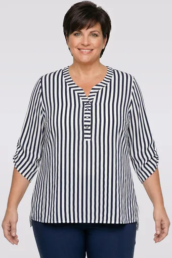 copy of Plava remeni bluza