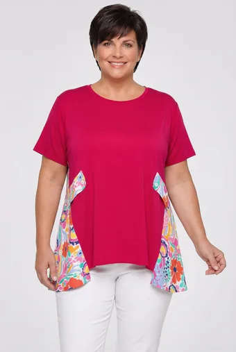 Bijela bluza s remeni