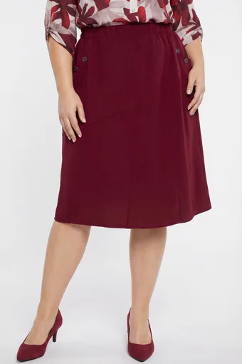 copy of copy of copy of Tamnoplava suknja s bijelim uzorkom