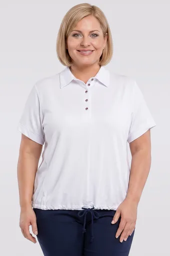 Crvena bluza s vrpcom